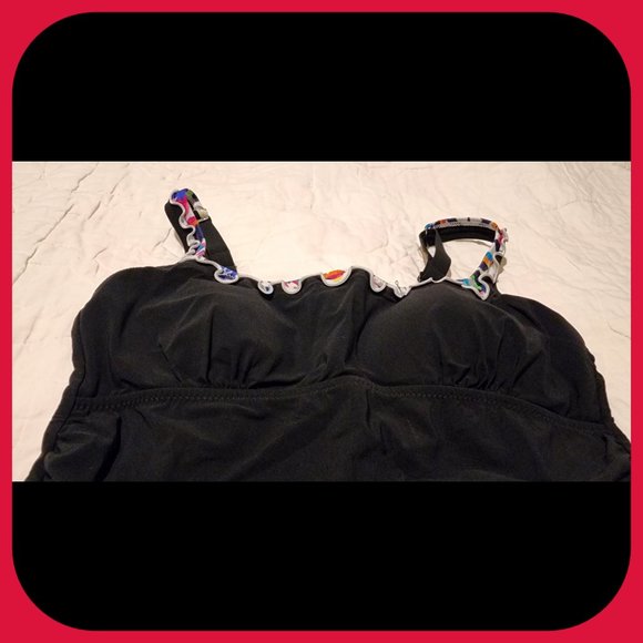 PROFILE BY GOTTEX || Cute Colourful Trim Tankini Set - Picture 3 of 11